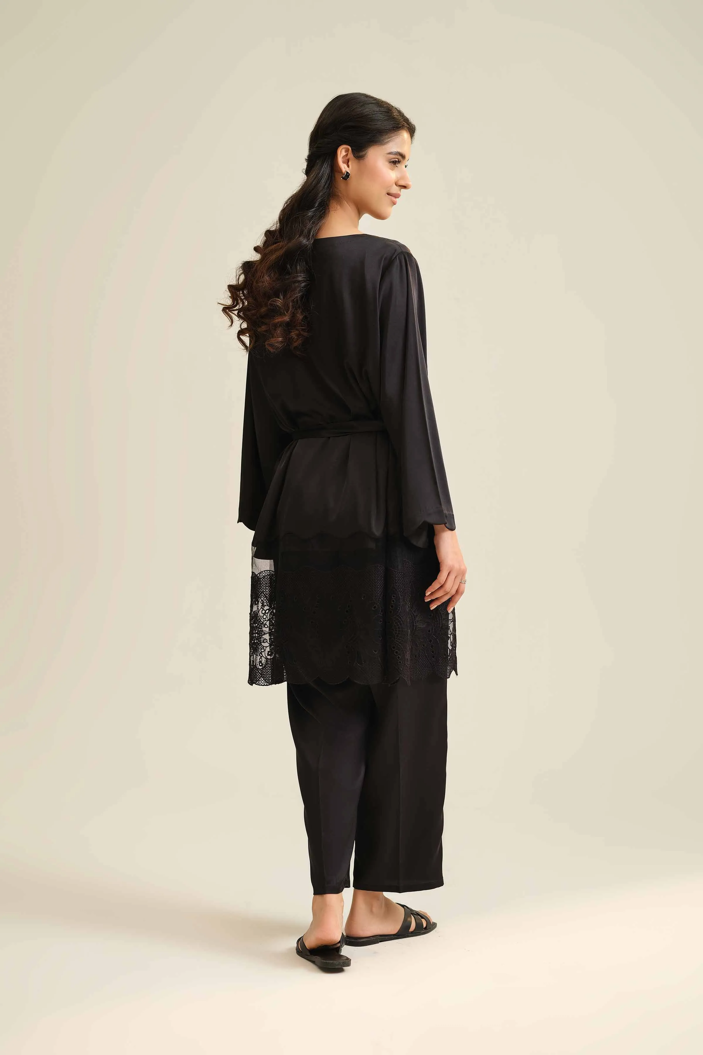 3 Piece - Embroidered Loungewear - KLS25-08
