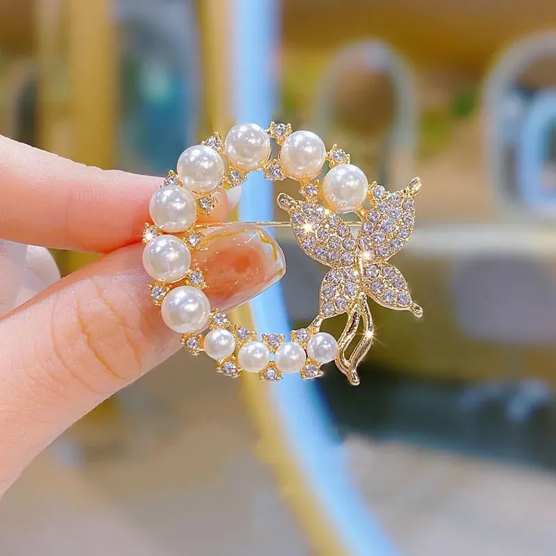 Abay Sequin Brooch Pin