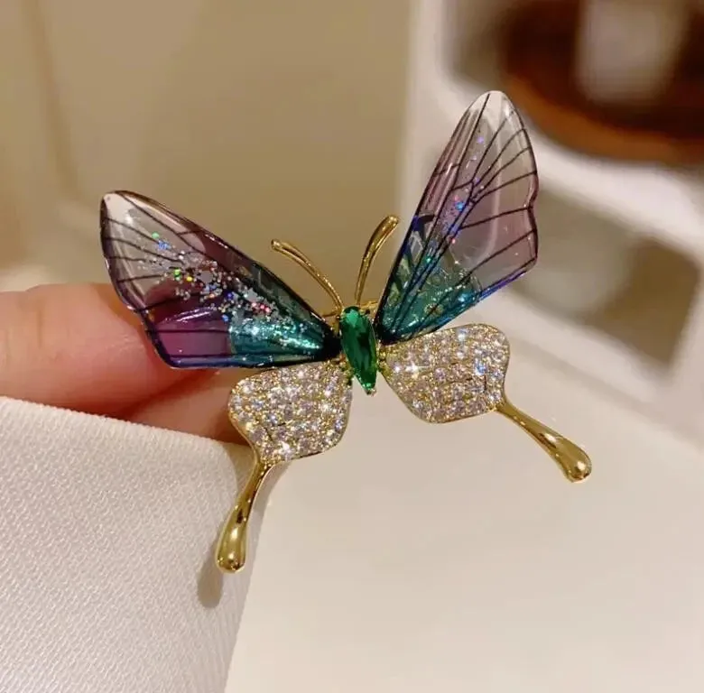 Abay Sequin Brooch Pin