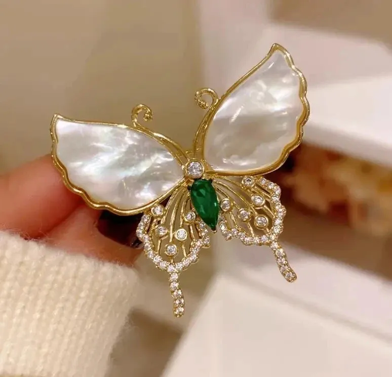 Abay Sequin Brooch Pin