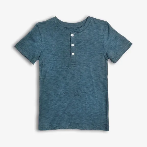 Appaman Boys Day Party Henley   D1DPH-ENB  Ensign Blue