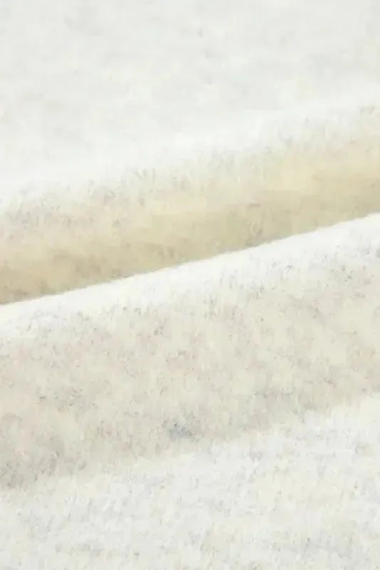 Arctic Stitch White Sweater