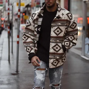 Aule Vintage Printed Jacket