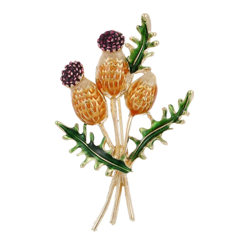 Beren Rhinestone Brooch Pin