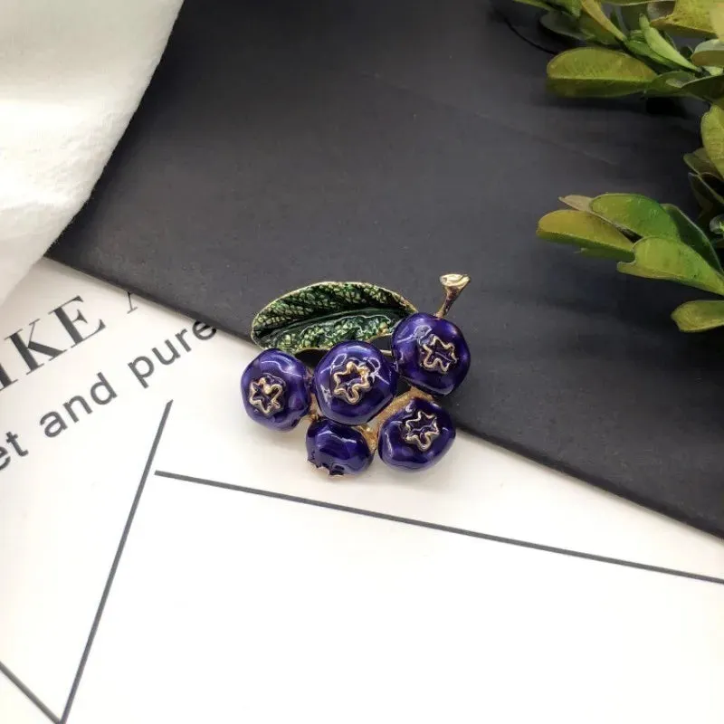 Beren Rhinestone Brooch Pin