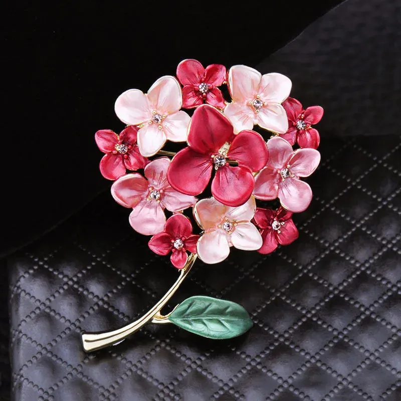 Beren Rhinestone Brooch Pin