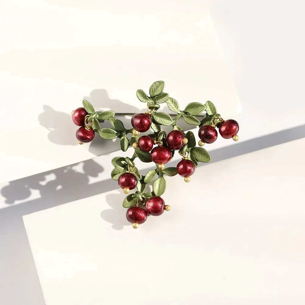 Beren Rhinestone Brooch Pin