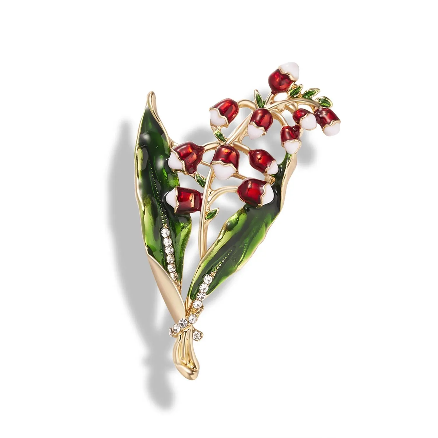 Beren Rhinestone Brooch Pin