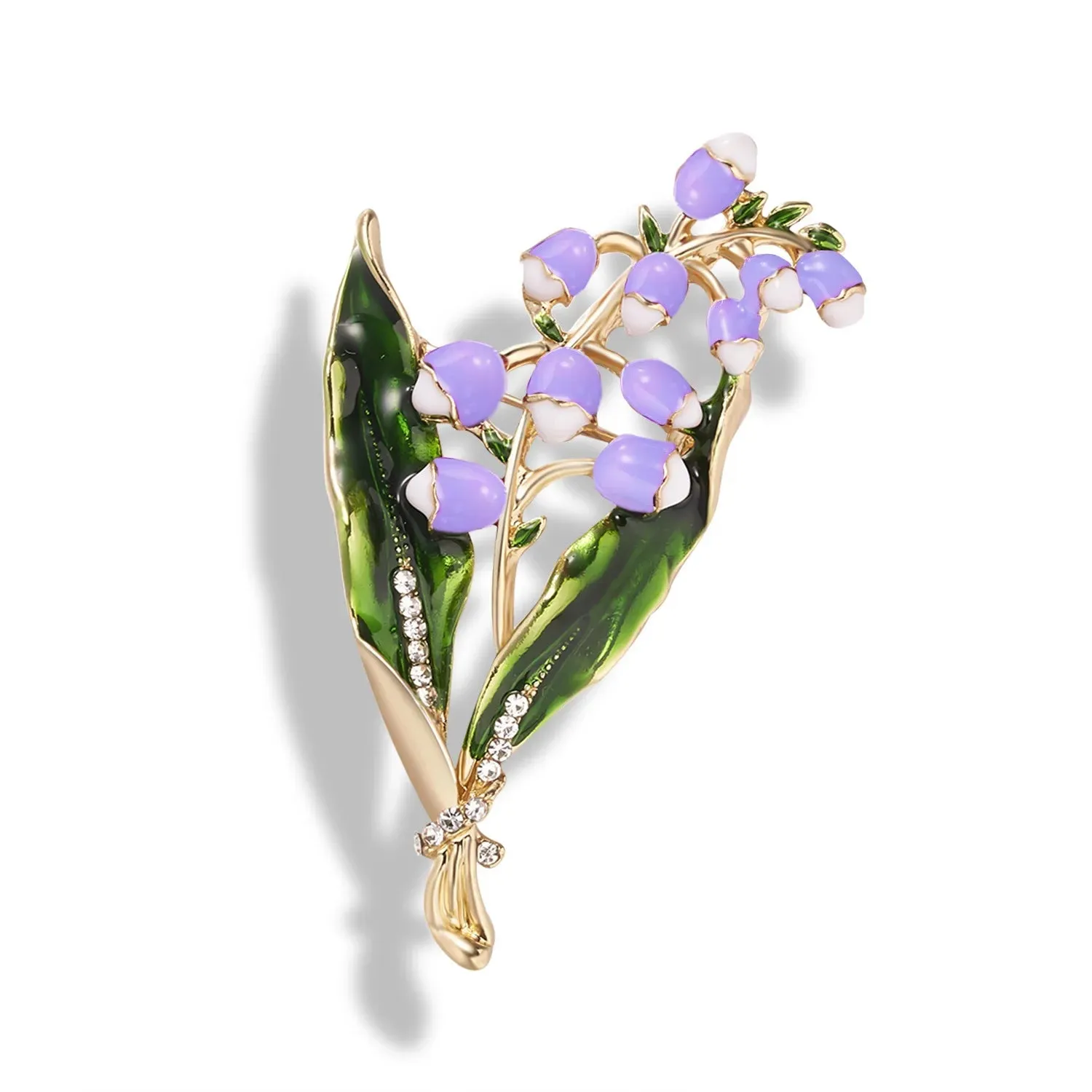 Beren Rhinestone Brooch Pin