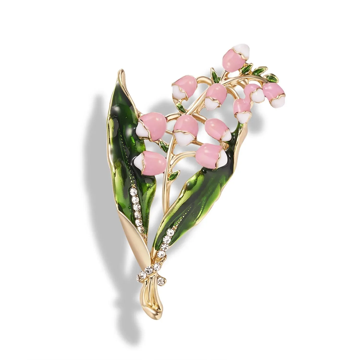 Beren Rhinestone Brooch Pin