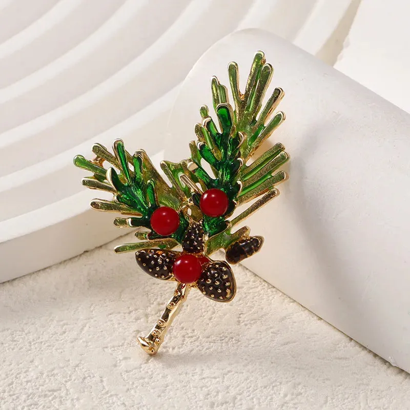 Beren Rhinestone Brooch Pin