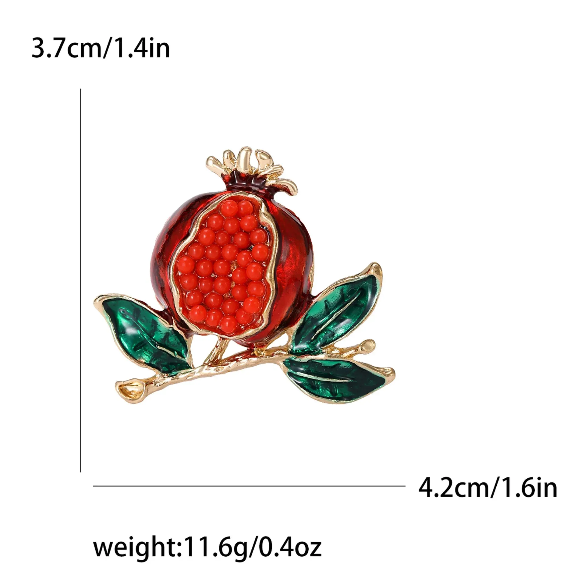 Beren Rhinestone Brooch Pin