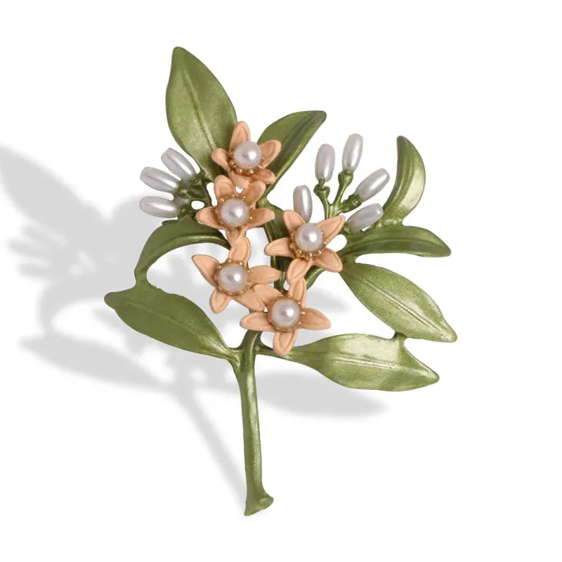 Beren Rhinestone Brooch Pin