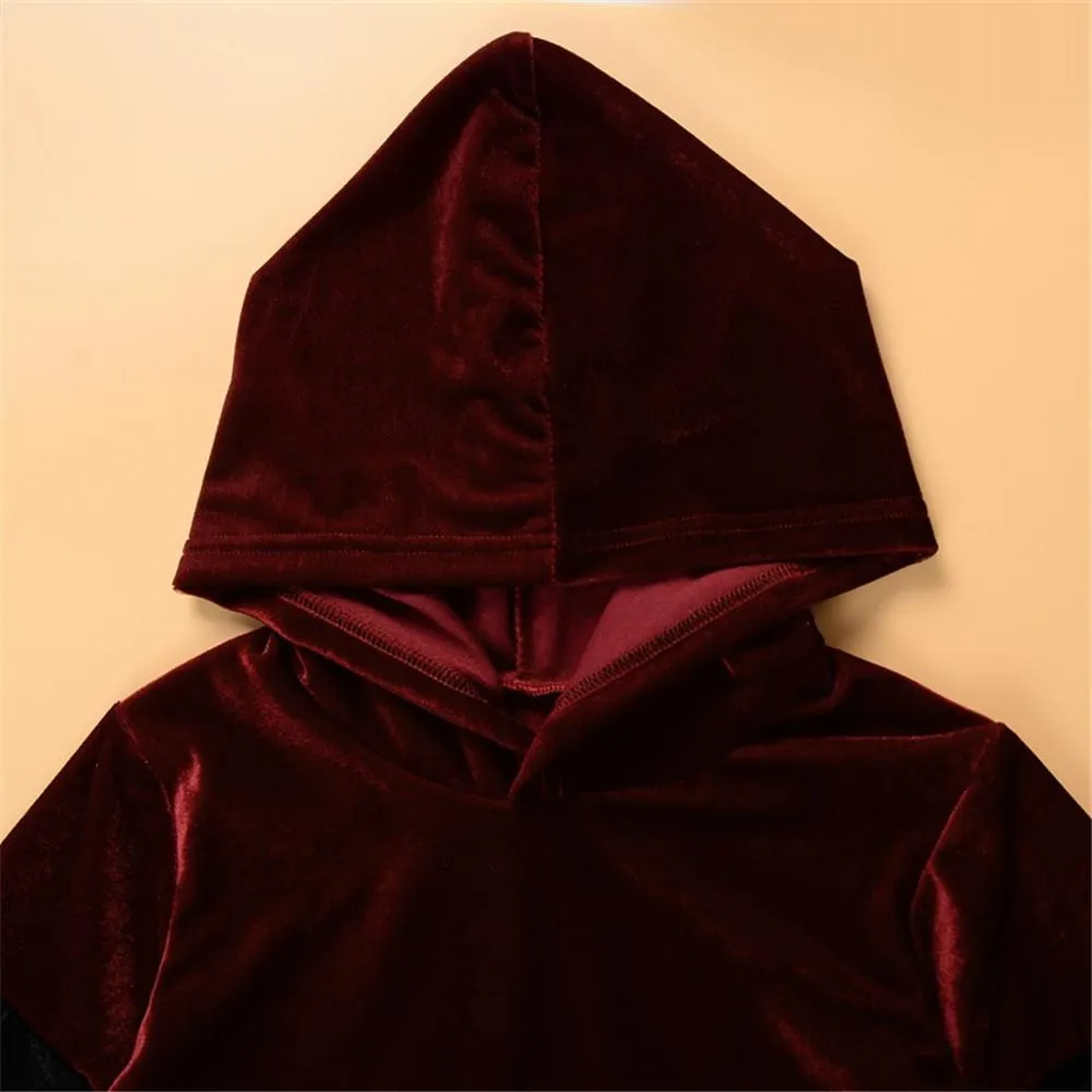 Boys Hooded Long Sleeve Top & Pants Boy Wholesale Clothing