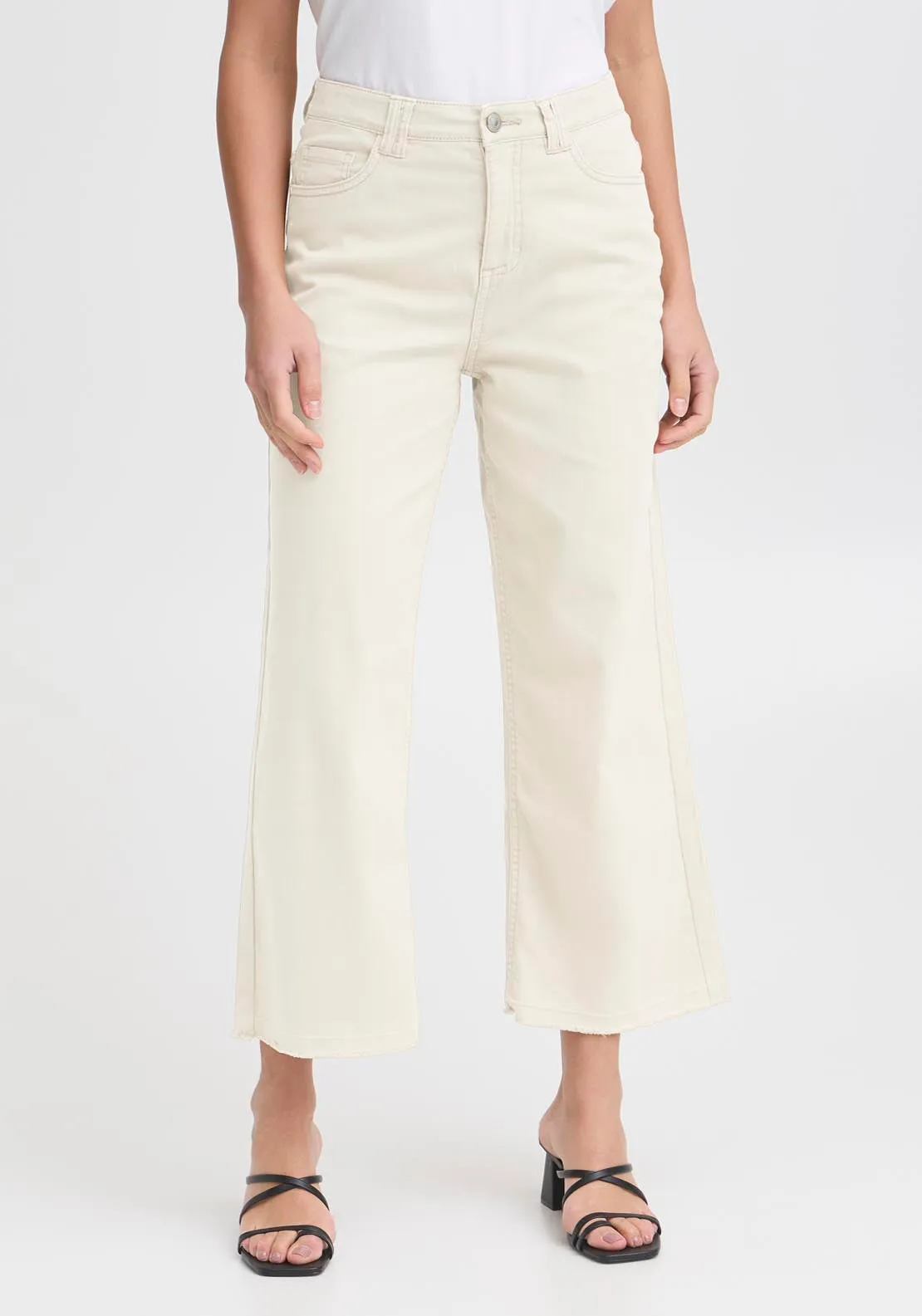 Casual Trousers - White