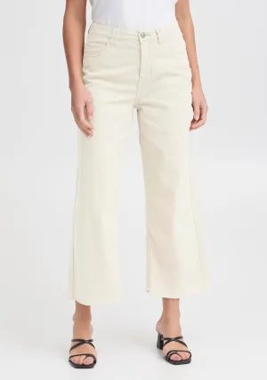 Casual Trousers - White