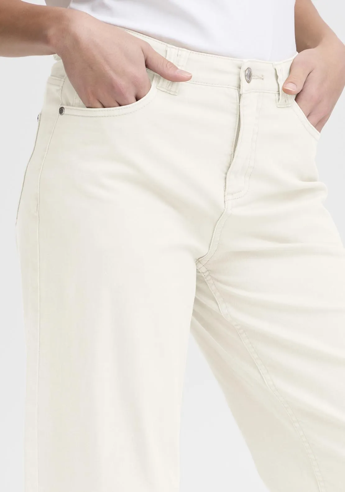 Casual Trousers - White