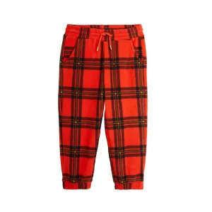 Check Fleece Trousers