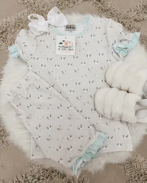 Chicken 2 Piece Loungewear Girls