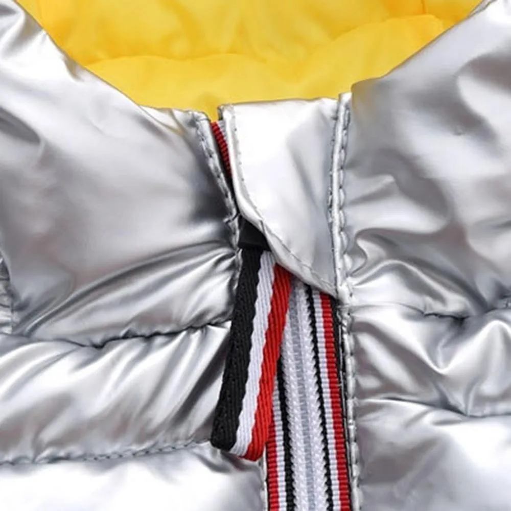Children Zipper Hooded Winter Coat & Pants Wholesale Childrens Clothing