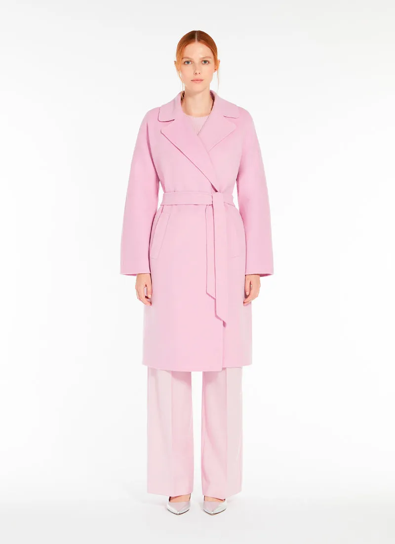 Civada Double Faced Wool Wrap Coat