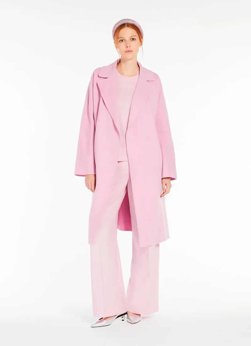 Civada Double Faced Wool Wrap Coat
