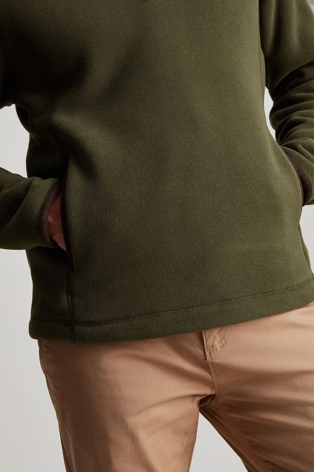 Coxton Fleece - Heritage Green