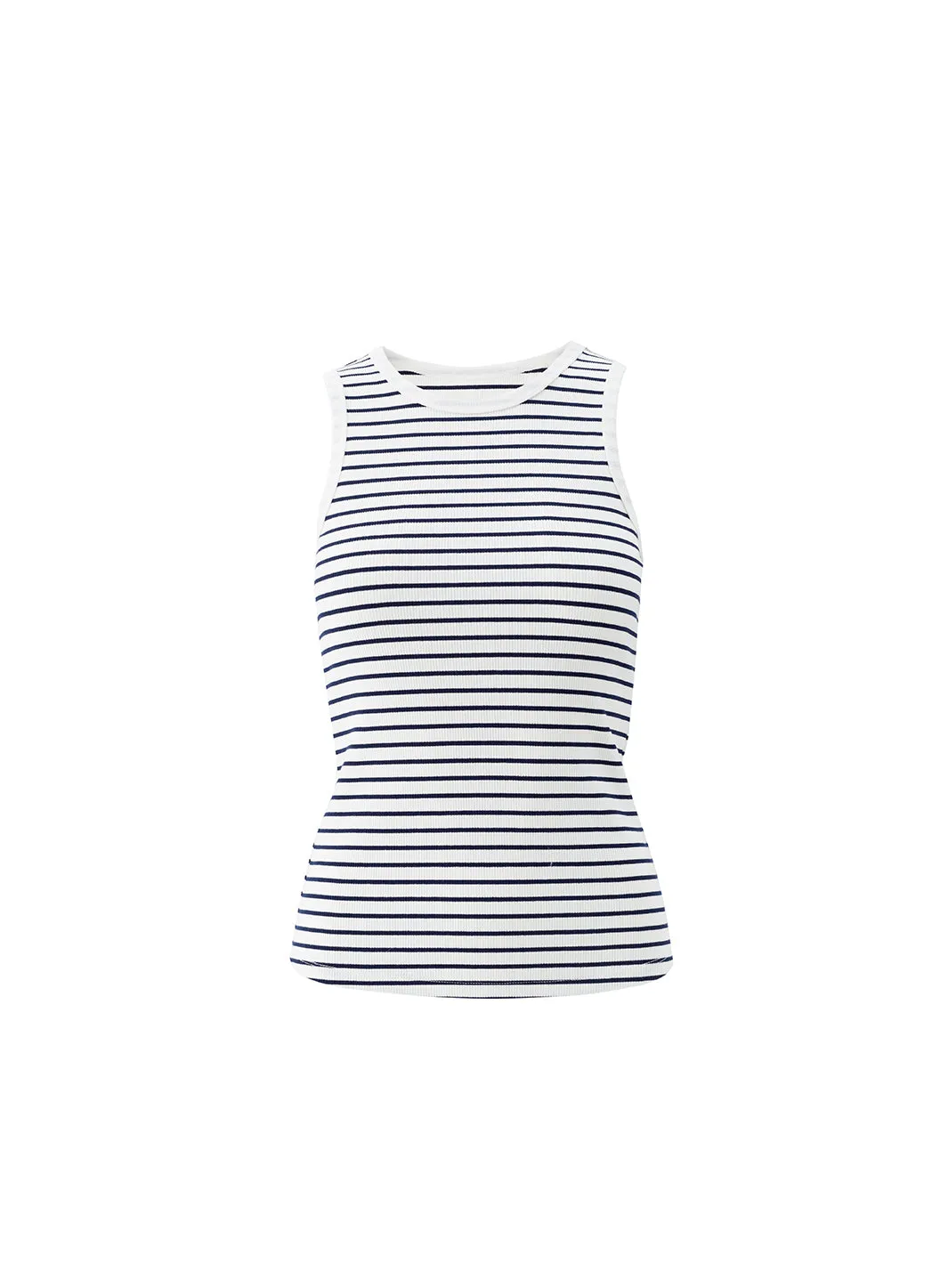 Exclusive Frankie Navy Stripe Tank