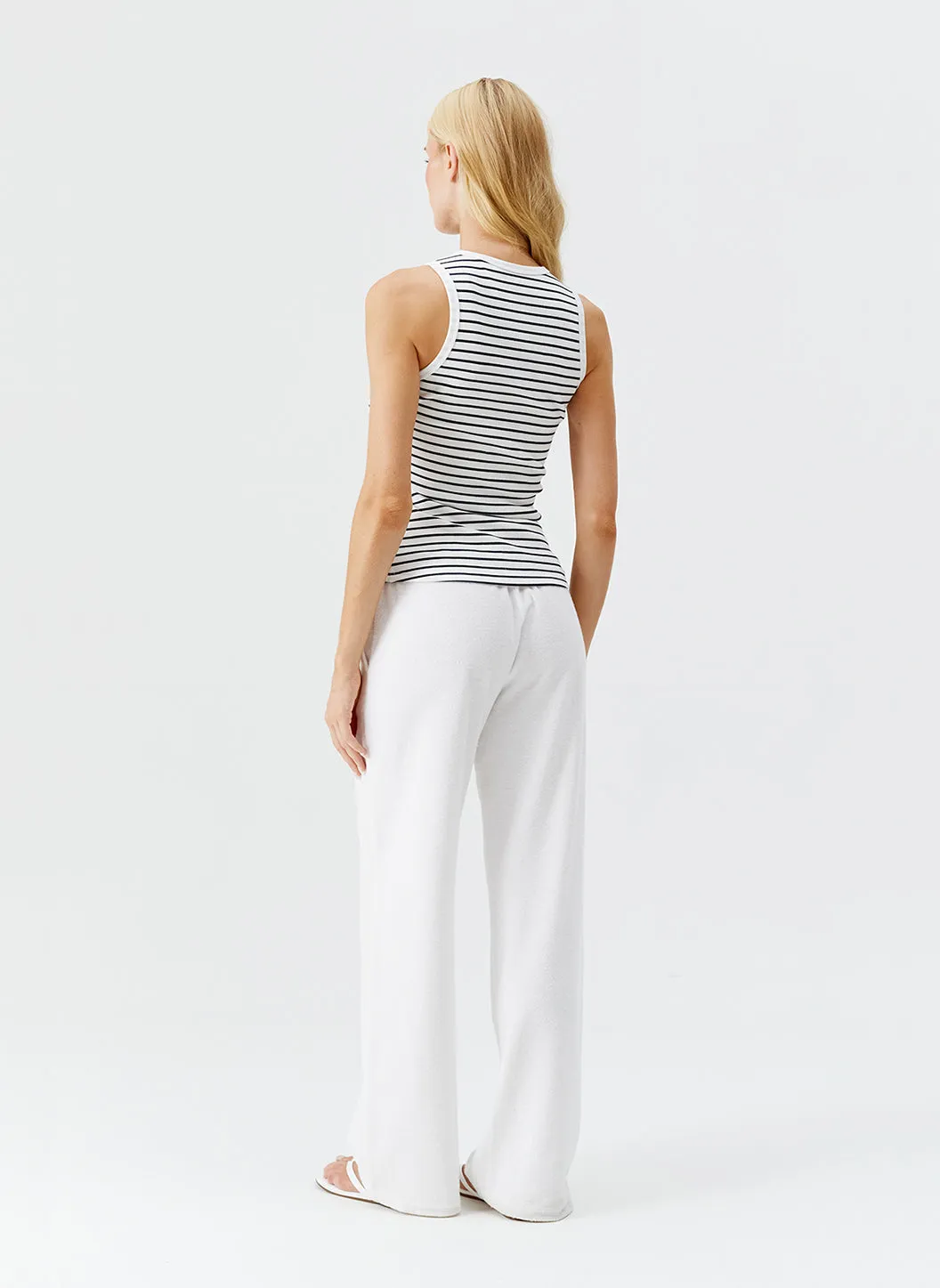 Exclusive Frankie Navy Stripe Tank