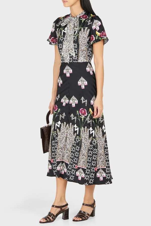 Flux Midi Dress