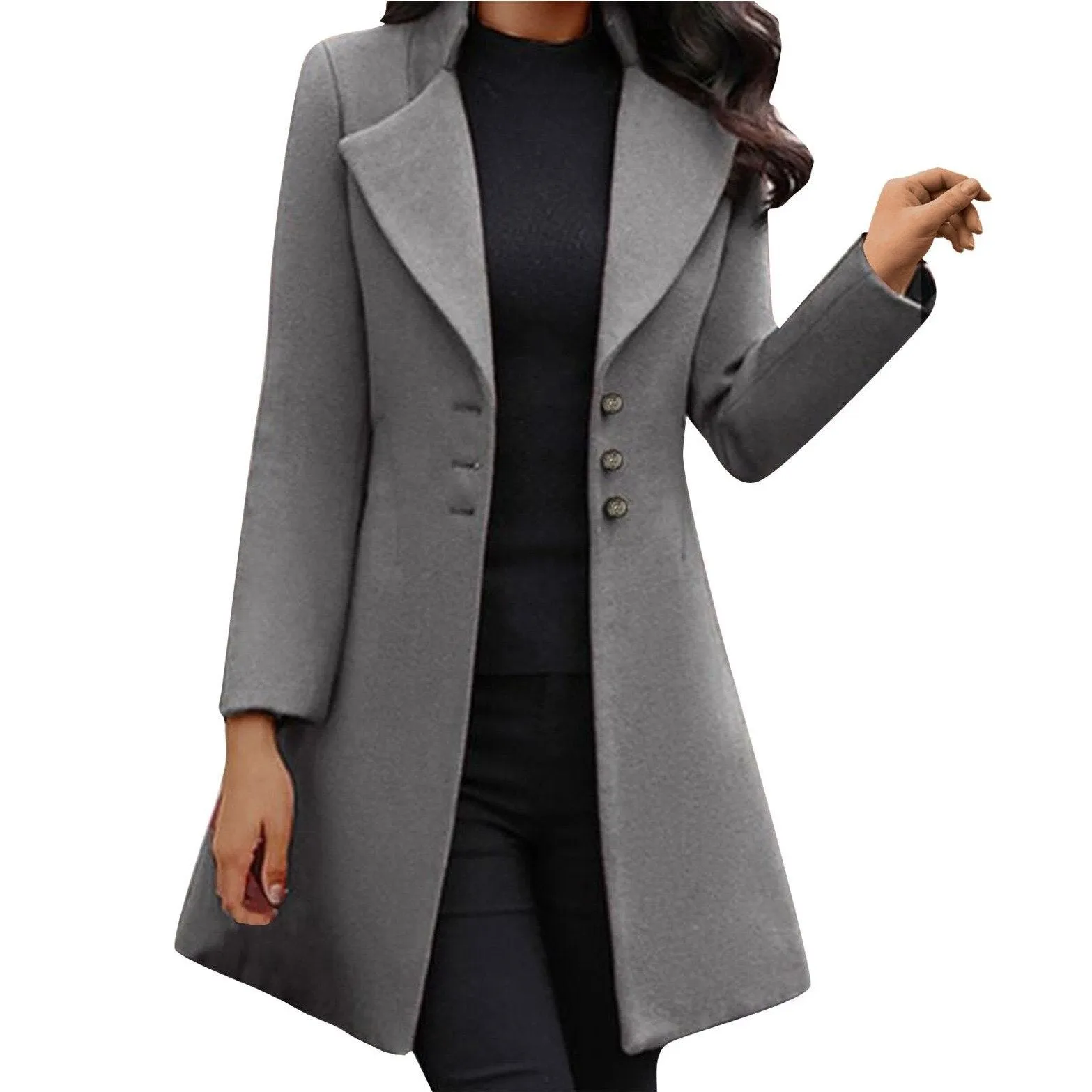 FREYA™ - ITALIAN LONG-SLEEVE COAT