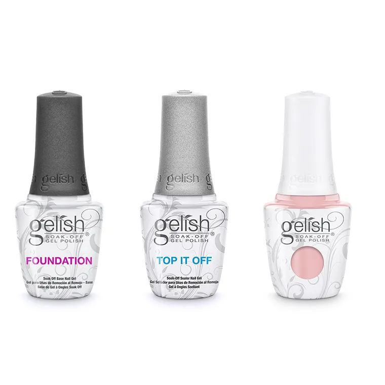 Gelish Combo - Base, Top & I Feel Flower-ful