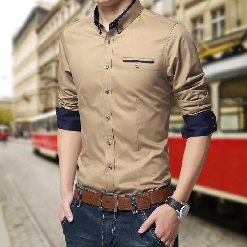 Hanrae Casual Social Formal  Business shirt Men