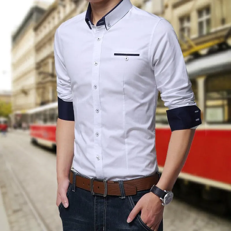 Hanrae Casual Social Formal  Business shirt Men
