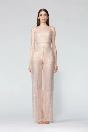 High Waist Wide Leg Trousers