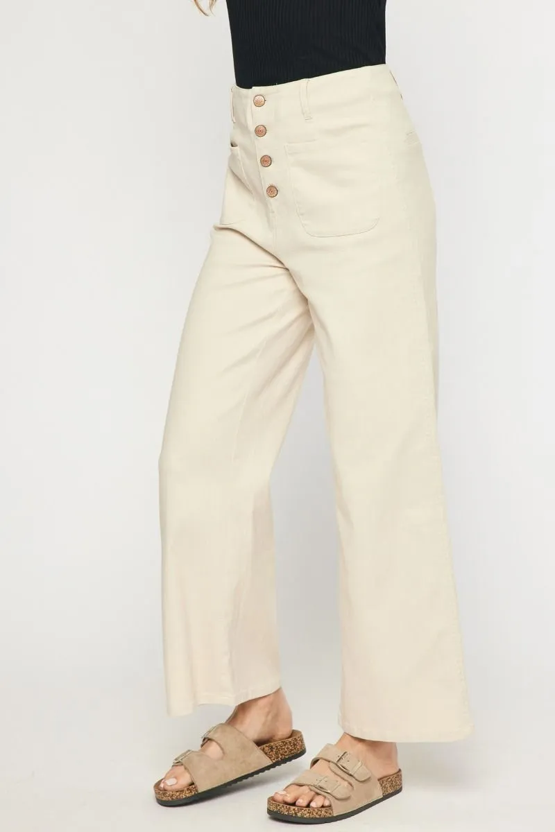 High Waisted Wide Leg Pants