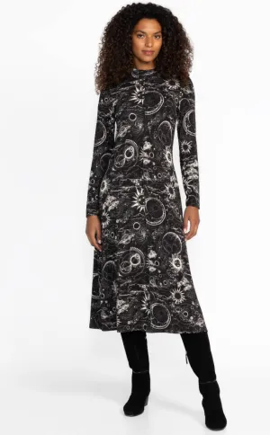 Janie Favorite Seamed Mock Dress