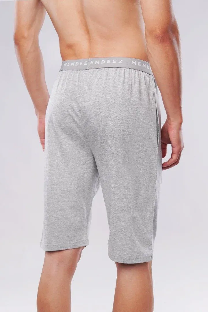 Jersey Short - Heather Grey
