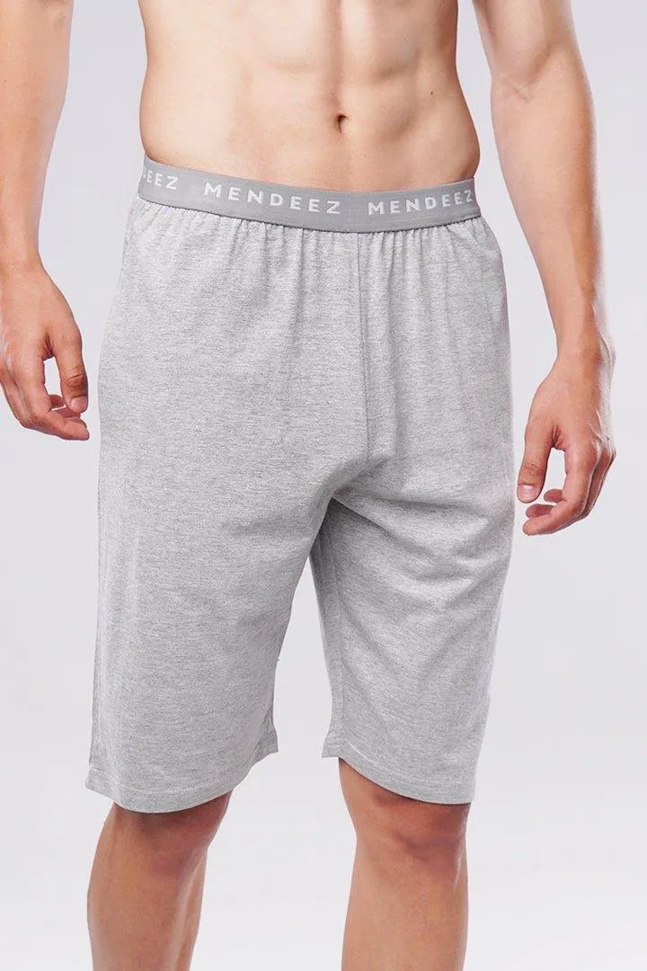 Jersey Short - Heather Grey