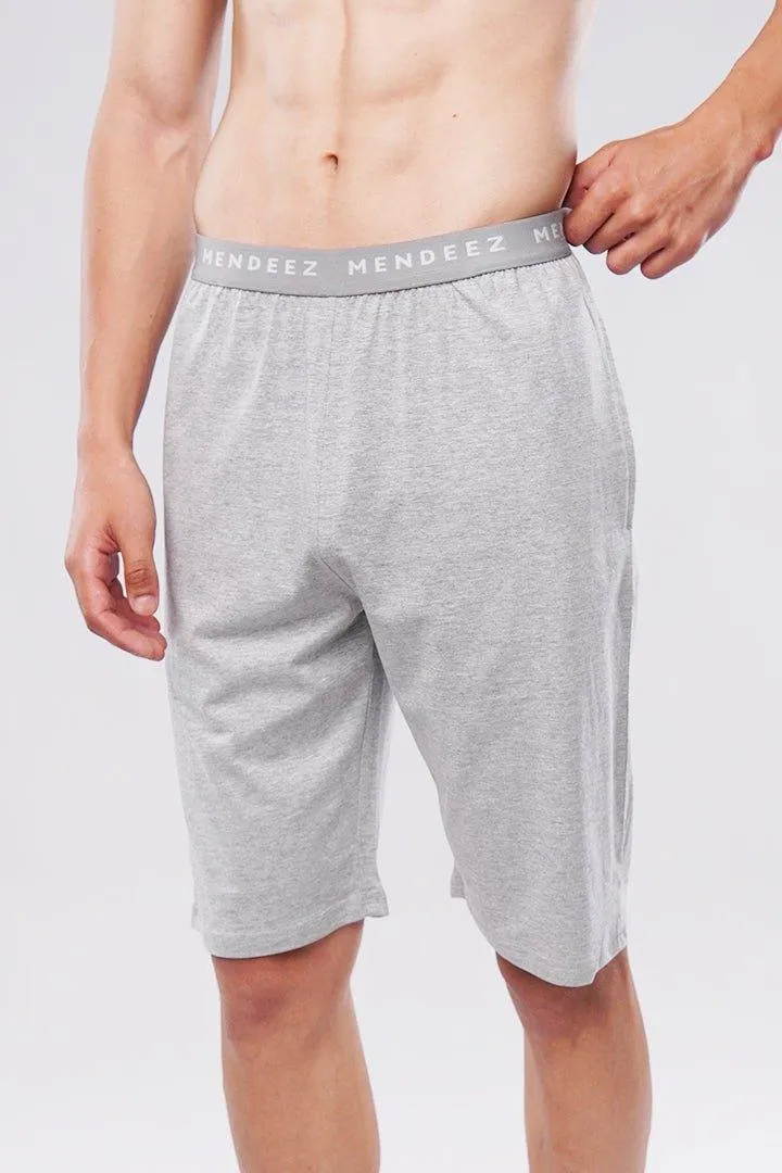 Jersey Short - Heather Grey