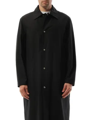 Jil Sander Logo Parka in Black