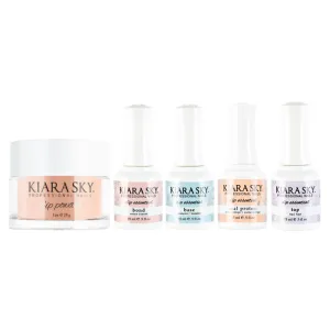 Kiara Sky Dip Powder Combo - Essentials Set & Creme D' Nude