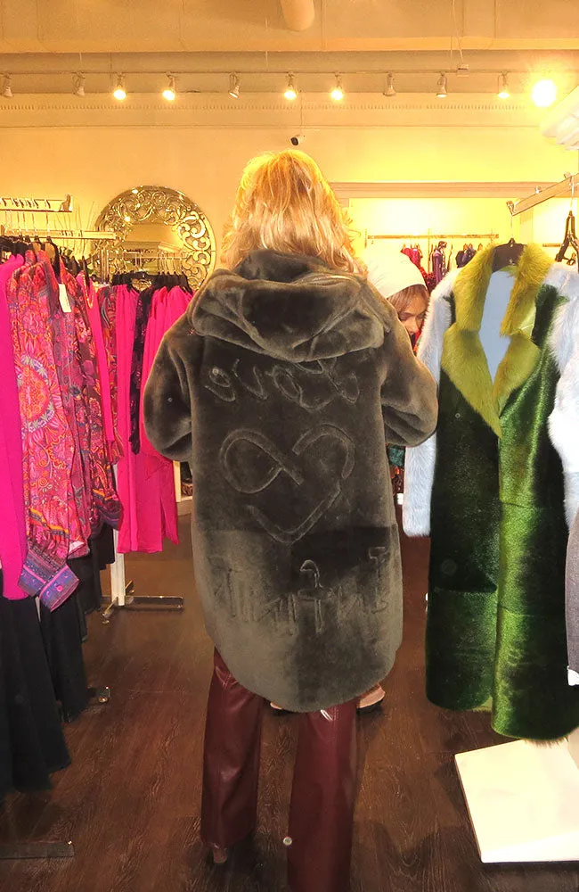 Love Infinity 100% Lamb Coat