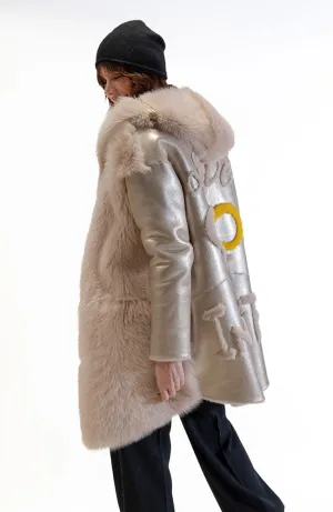 Love Infinity 100% Lamb Coat