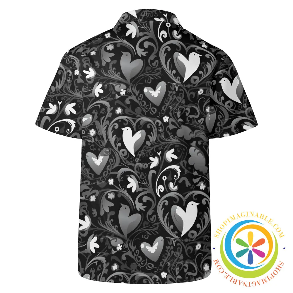 Lover's Black Hawaiian Casual Shirt