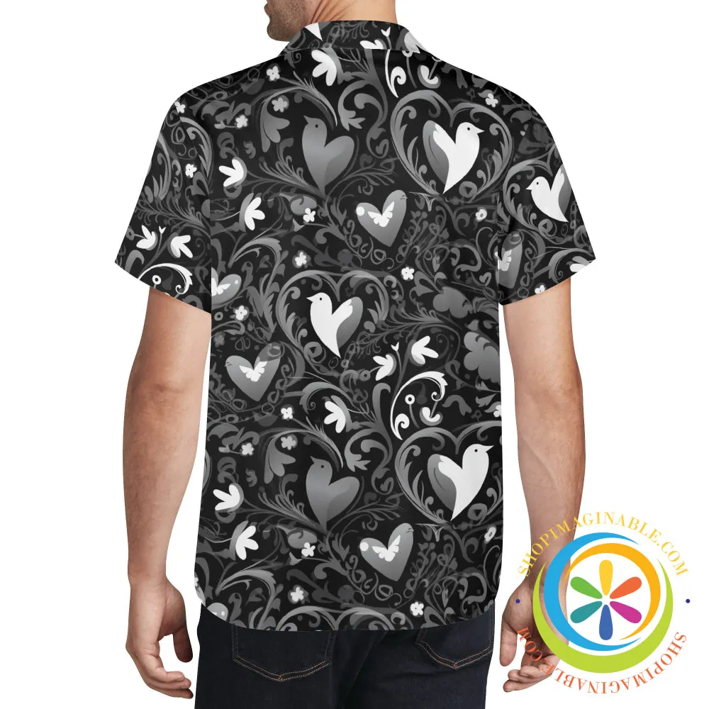 Lover's Black Hawaiian Casual Shirt