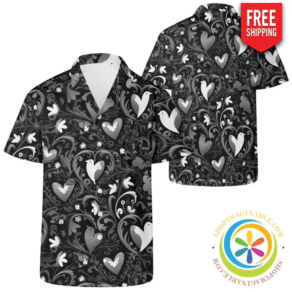 Lover's Black Hawaiian Casual Shirt