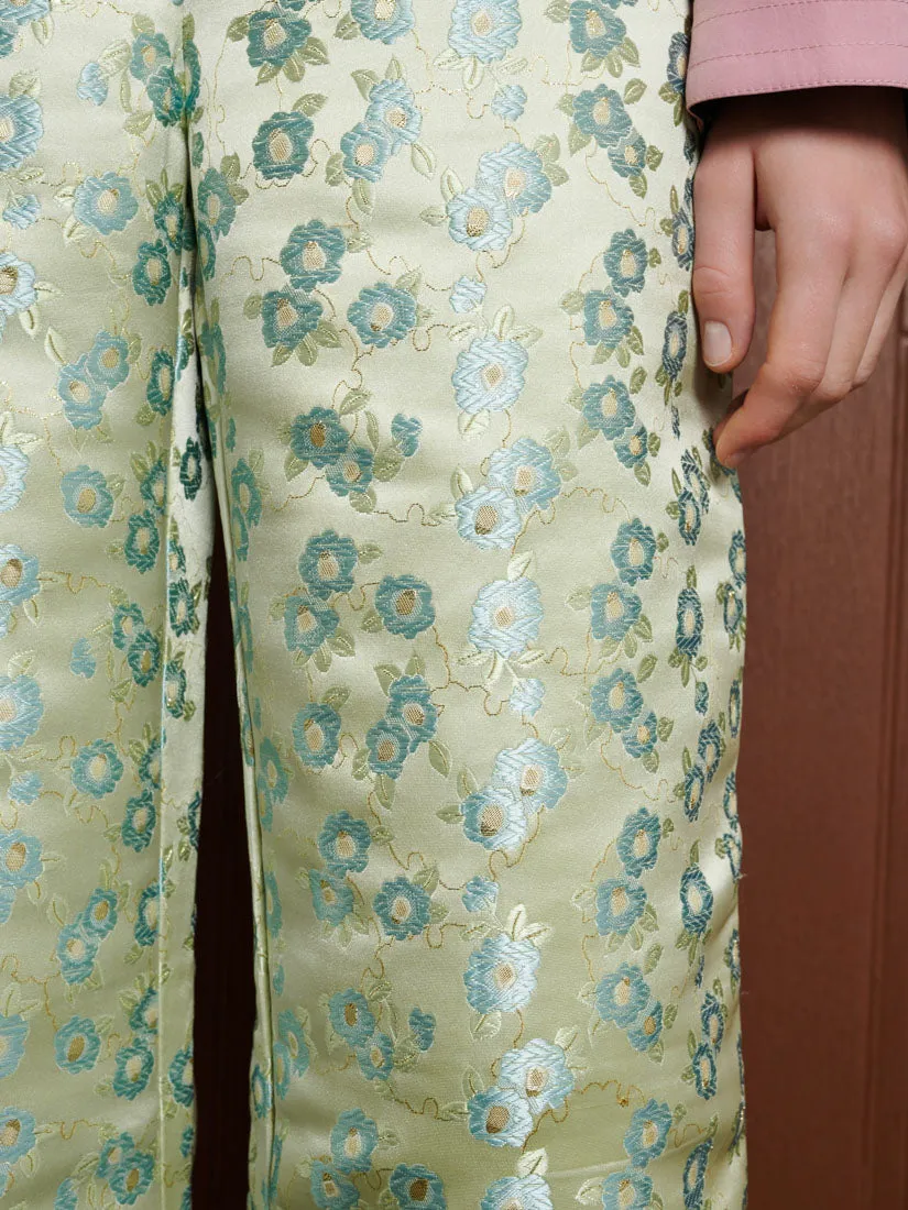 Marjorie Jacquard Trousers