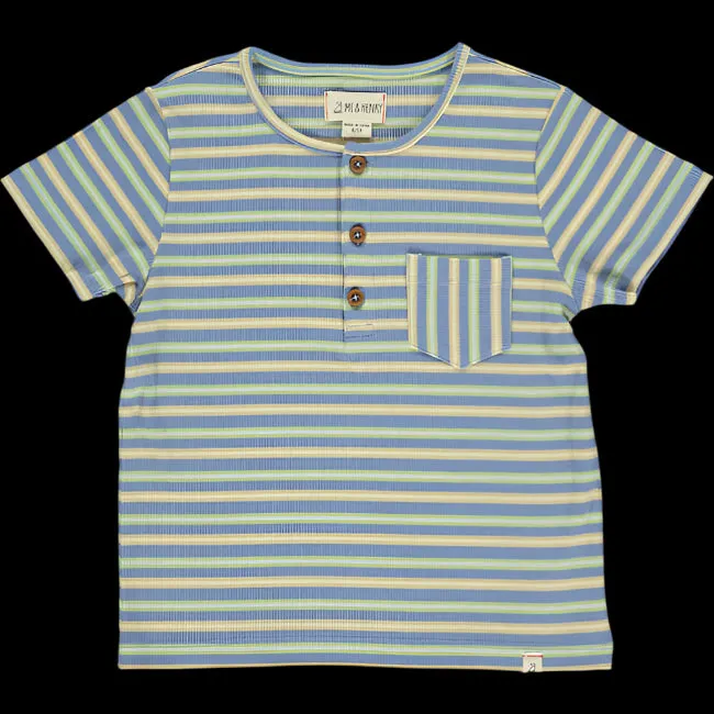 Me & Henry Dodger Henley Tee