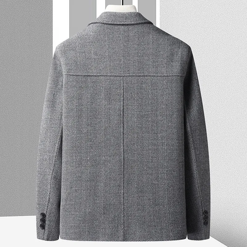 Plush And Thick Woolen Coat